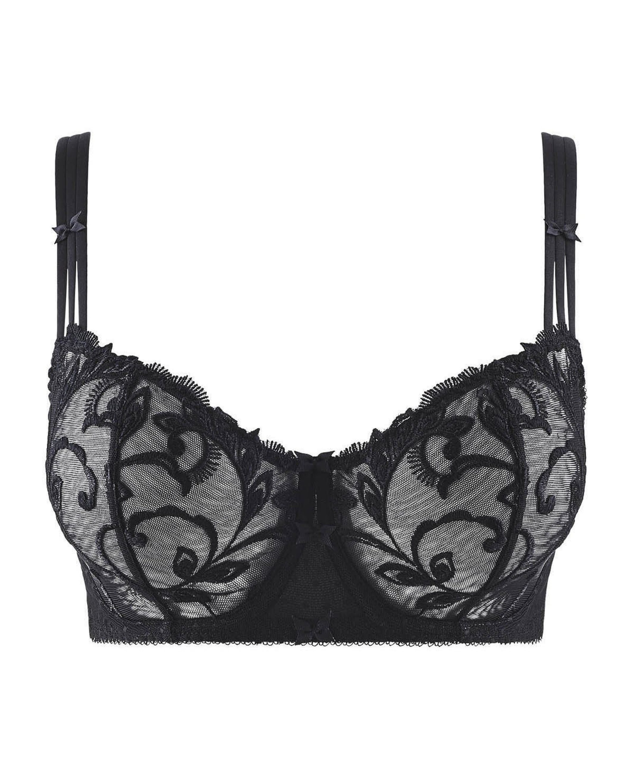 Aubade Au Bal De Flore Deep Half Cup Bra Lingerie Underworld