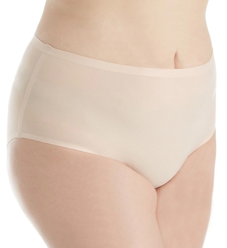Chantelle Panties - SoftStretch Seamless Full Brief in One Size Plus 1137 -  Nude