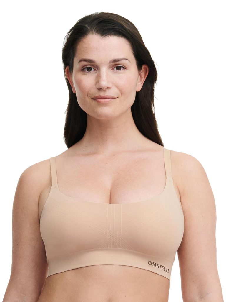 Soutien-gorge Sans Armature Mousse 90D (75D eu) Chantelle Velvet Naturel