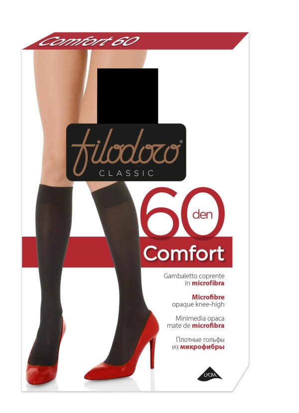 Filodoro Top Comfort 60 Bas aux Genoux Opaque